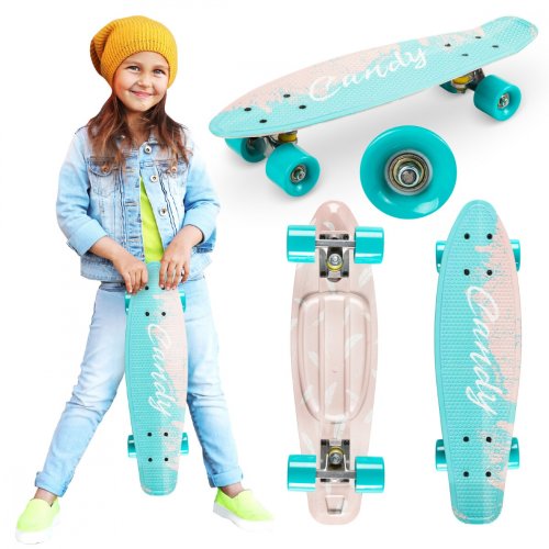 Skateboard copii qkids galaxy feather