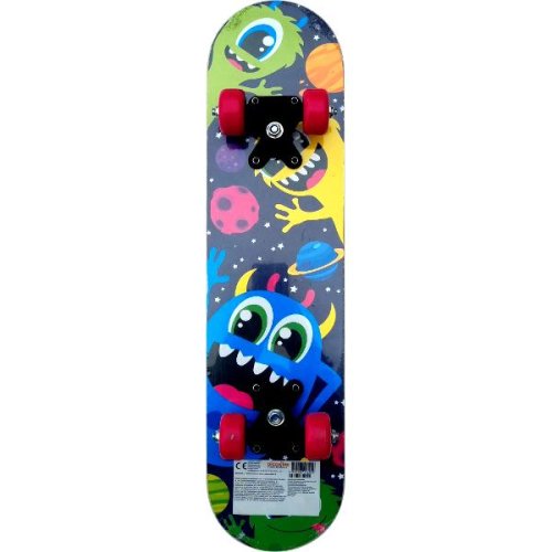 Piccolinon Skateboard lemn 60 cm suport plastic 1