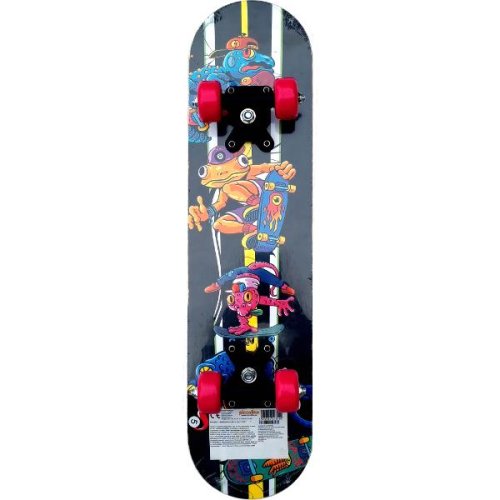 Skateboard lemn 60 cm suport plastic 4