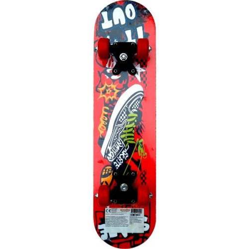 Piccolinon Skateboard lemn 60 cm suport plastic 7