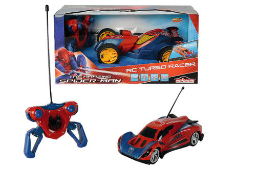Spiderman masina rc 124 turbo cu 2 canale