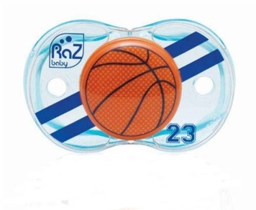 Raz Baby Suzeta keep it clean basketball