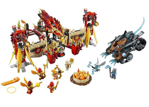 Lego Templul de foc al pasarii (70146)