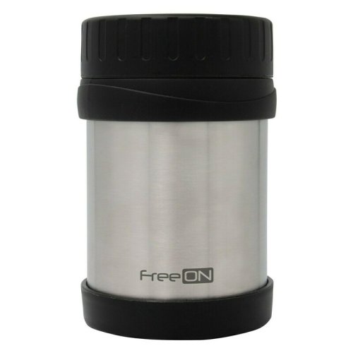 Freeon Termos pentru mancare solida din otel inoxidabil 350 ml gri
