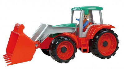 Lena Tractor din plastic cu figurina 37 cm truxx