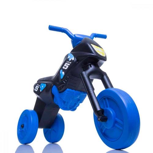 Nichiduta Tricicleta fara pedale enduro mini negru-albastru