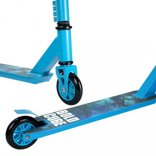 Boldcube Trotineta de scheme freestyle scooter albastru