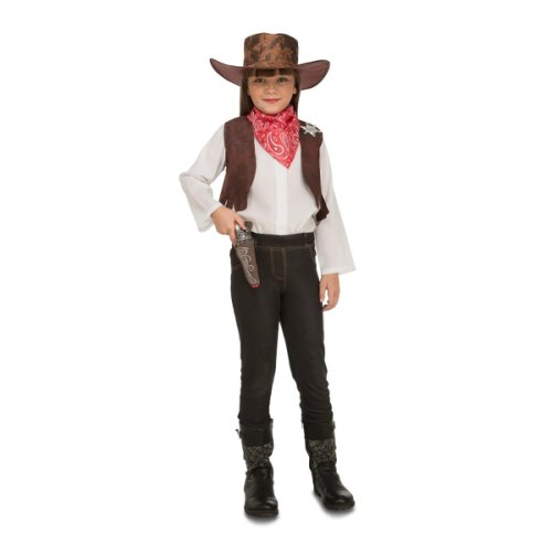 Costum cowboy cu accesorii pentru copii 3-5 ani 110 - 120 cm