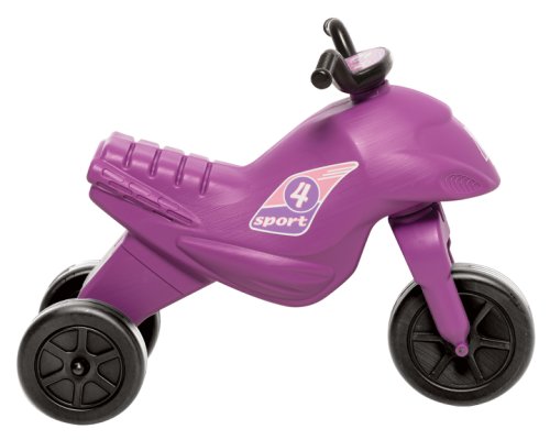 Motocicleta copii cu trei roti fara pedale, mediu, culoarea mov