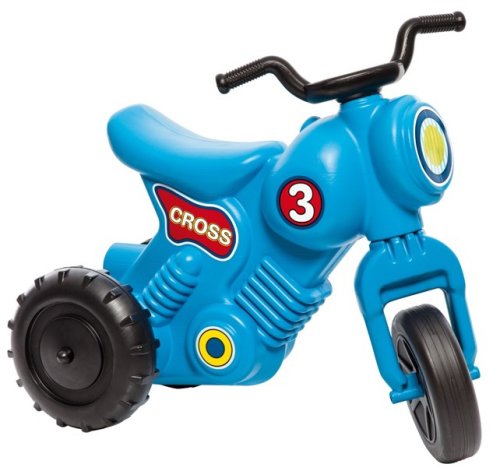 Motocicleta copii dohany, cross motor, albastru, do131