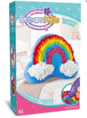 Set creatie perna pentru copii, dream kids, curcubeu